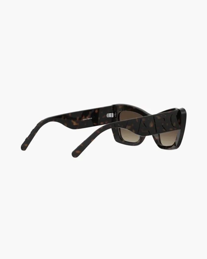 Occhiali da sole cat-eye con logo Bold