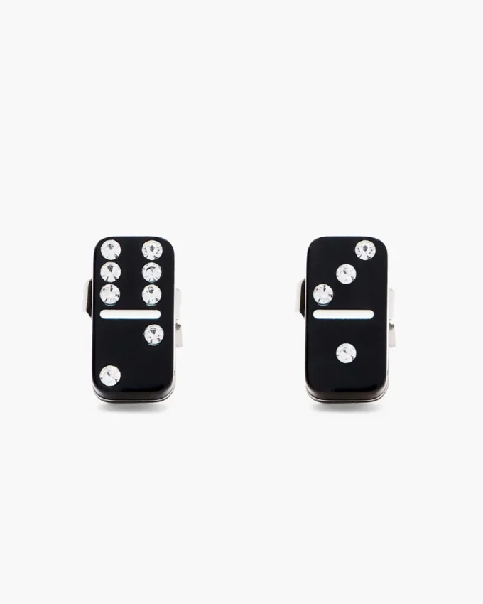 Orecchini a bottone Domino Orecchini a bottone Domino