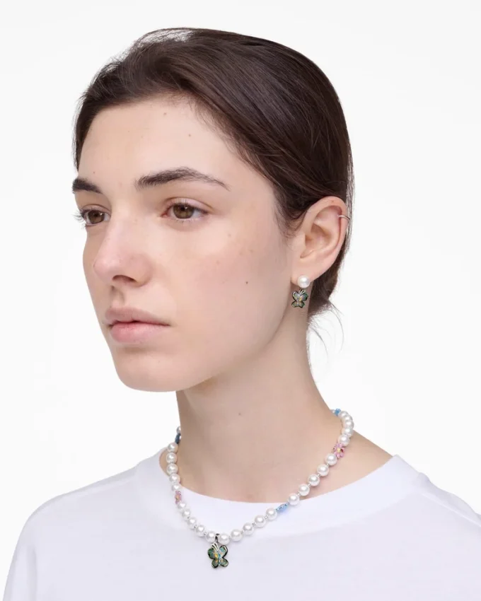 Orecchini con perle a farfalla Hattie Stewart X Marc Jacobs Orecchini con perle a farfalla Hattie Stewart X Marc Jacobs