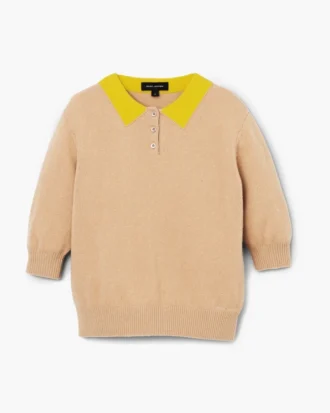 Polo in maglia Trompe L’Oeil