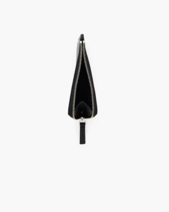 Portafoglio con chiusura superiore e charm