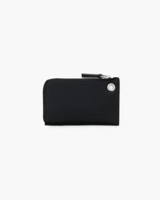 Portafoglio con chiusura superiore e charm