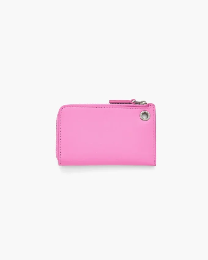 Portafoglio con chiusura superiore e charm Portafoglio con chiusura superiore e charm