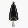 Portafoglio con zip superiore rivestito glitterato per tutti i giorni Portafoglio con zip superiore rivestito glitterato per tutti i giorni