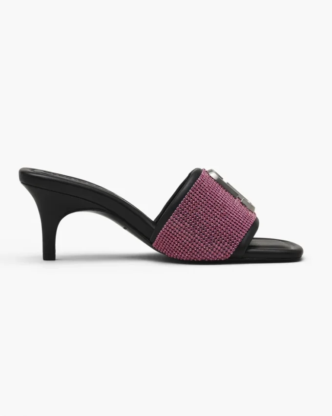 Sandalo con tacco Rhinestone The J Marc Sandalo con tacco Rhinestone The J Marc