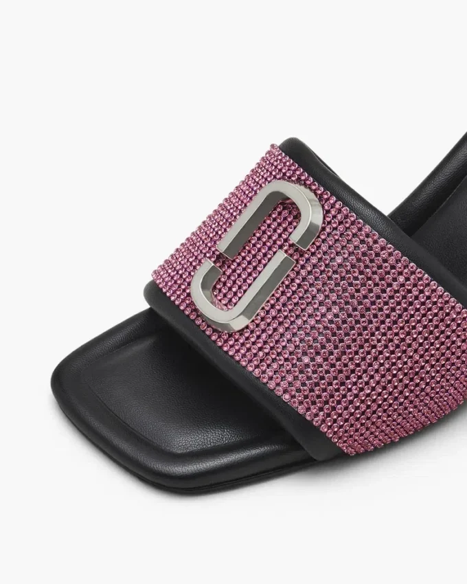 Sandalo con tacco Rhinestone The J Marc Sandalo con tacco Rhinestone The J Marc