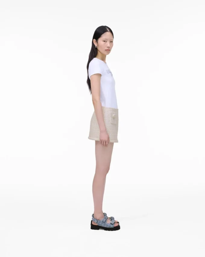 Sandalo Sunny in denim trapuntato