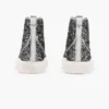 Sneaker alta con paillettes Sneaker alta con paillettes