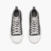 Sneaker alta con paillettes Sneaker alta con paillettes