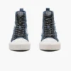Sneaker alta in denim Rip And Repair Sneaker alta in denim Rip And Repair