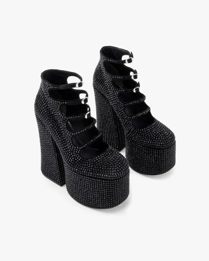 Stivaletti Kiki con strass Stivaletti Kiki con strass