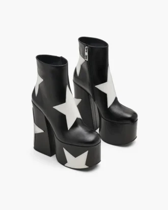 Stivali con plateau Kiki Star Patchwork Stivali con plateau Kiki Star Patchwork