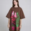 T-shirt oversize dal taglio morbido T-shirt oversize dal taglio morbido