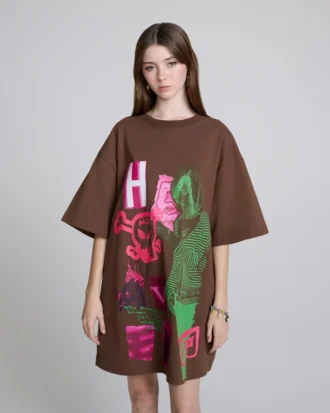 T-shirt oversize dal taglio morbido T-shirt oversize dal taglio morbido