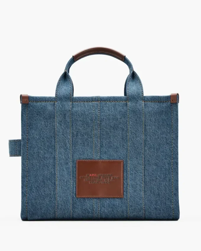 The A.P.C. X Marc Jacobs Denim Medium Tote Bag The A.P.C. X Marc Jacobs Denim Medium Tote Bag