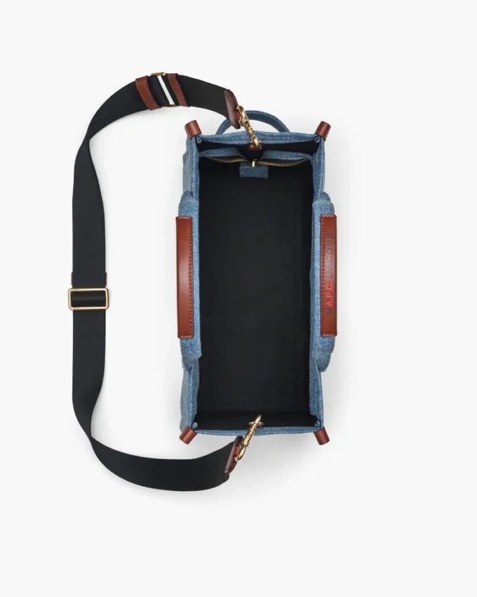The A.P.C. X Marc Jacobs Denim Medium Tote Bag The A.P.C. X Marc Jacobs Denim Medium Tote Bag