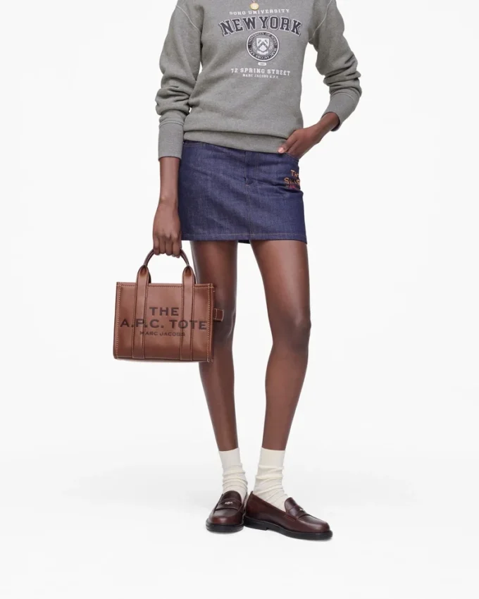 The A.P.C. X Marc Jacobs Leather Small Tote Bag The A.P.C. X Marc Jacobs Leather Small Tote Bag
