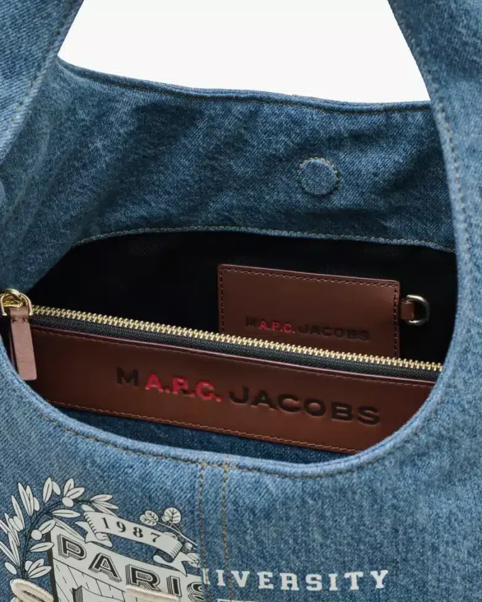 The A.P.C. X Marc Jacobs Sack Bag in denim The A.P.C. X Marc Jacobs Sack Bag in denim