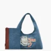 The A.P.C. X Marc Jacobs Sack Bag in denim The A.P.C. X Marc Jacobs Sack Bag in denim