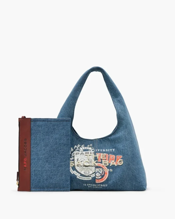 The A.P.C. X Marc Jacobs Sack Bag in denim The A.P.C. X Marc Jacobs Sack Bag in denim