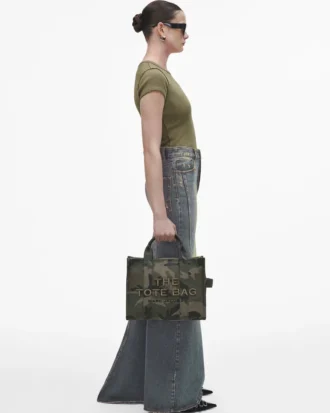 The Camo Jacquard Medium Tote Bag