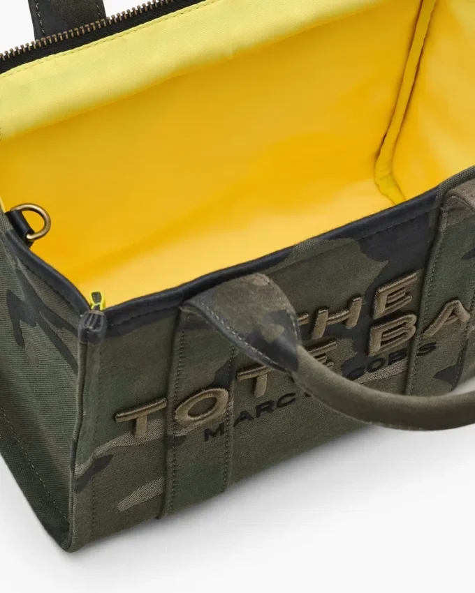 The Camo Jacquard Small Tote Bag The Camo Jacquard Small Tote Bag