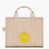 The Daisy Script Canvas Medium Tote Bag The Daisy Script Canvas Medium Tote Bag
