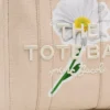 The Daisy Script Canvas Medium Tote Bag The Daisy Script Canvas Medium Tote Bag