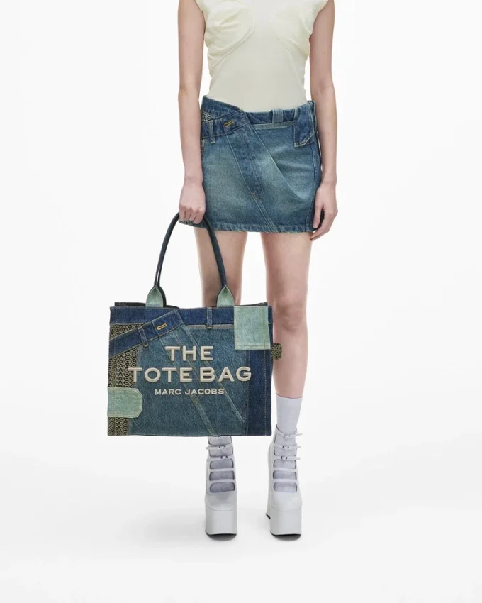 The Deconstructed Denim Tote Bag The Deconstructed Denim Tote Bag