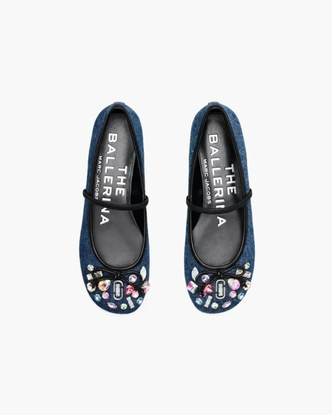 The Gem Denim Sabrina Ballerina The Gem Denim Sabrina Ballerina