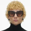 The J Marc Square Cutout Sunglasses The J Marc Square Cutout Sunglasses