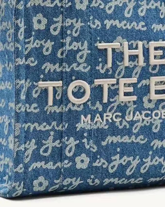 The Joy Denim Small Tote Bag