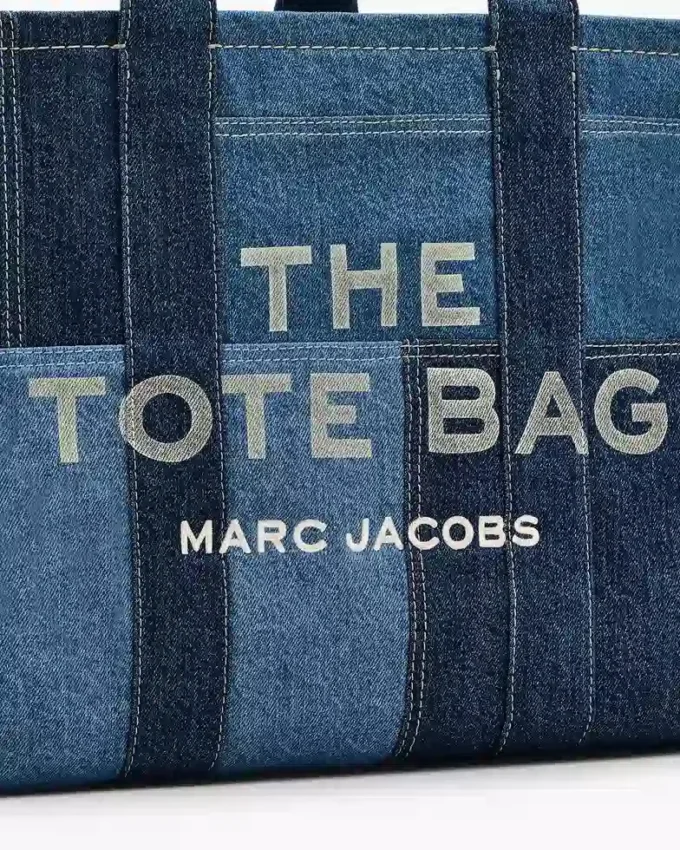 The large denim Tote Bag The large denim Tote Bag