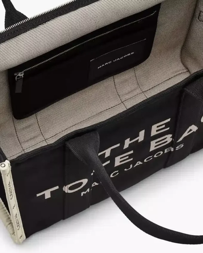 The large jacquard Tote Bag