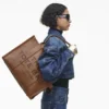 The large Tote Bag in pelle The large Tote Bag in pelle