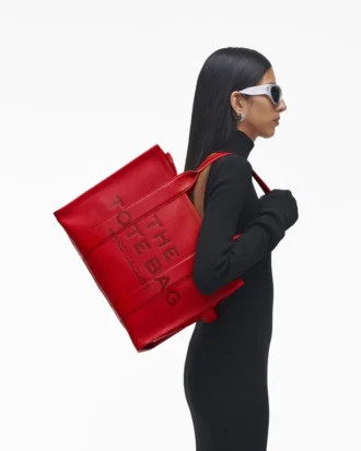 The large Tote Bag in pelle