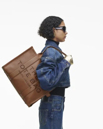 The large Tote Bag in pelle