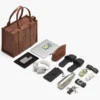 The large Tote Bag in pelle The large Tote Bag in pelle