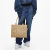 The large Tote Bag in pelle The large Tote Bag in pelle
