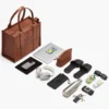 The large jacquard Tote Bag