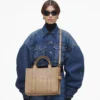 The medium Tote Bag in pelle
