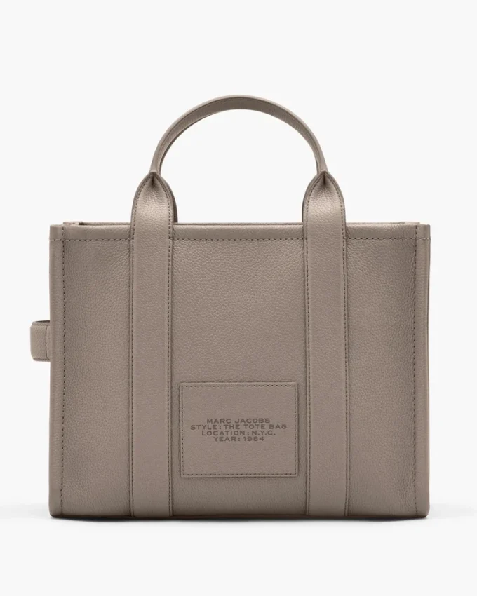 The medium Tote Bag in pelle