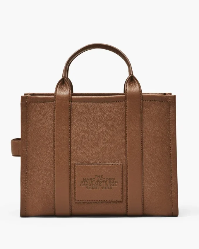 The medium Tote Bag in pelle