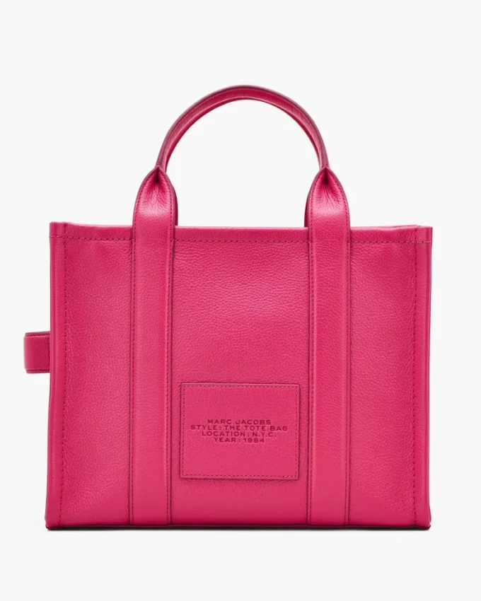 The medium Tote Bag in pelle