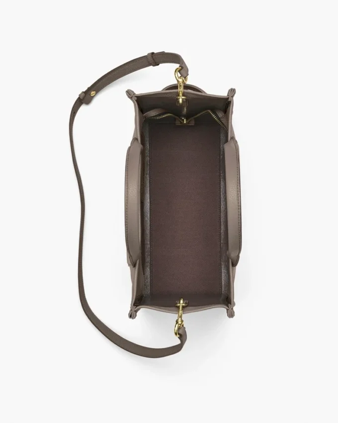 The medium Tote Bag in pelle