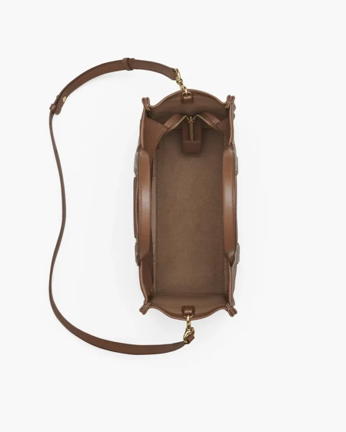 The medium Tote Bag in pelle