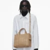 The medium Tote Bag in pelle