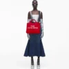 The medium Tote Bag in tela The medium Tote Bag in tela