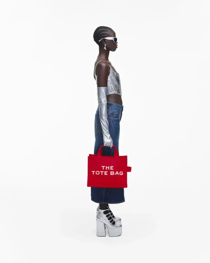The medium Tote Bag in tela The medium Tote Bag in tela