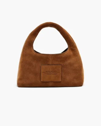 The mini Sack Bag in pelle scamosciata